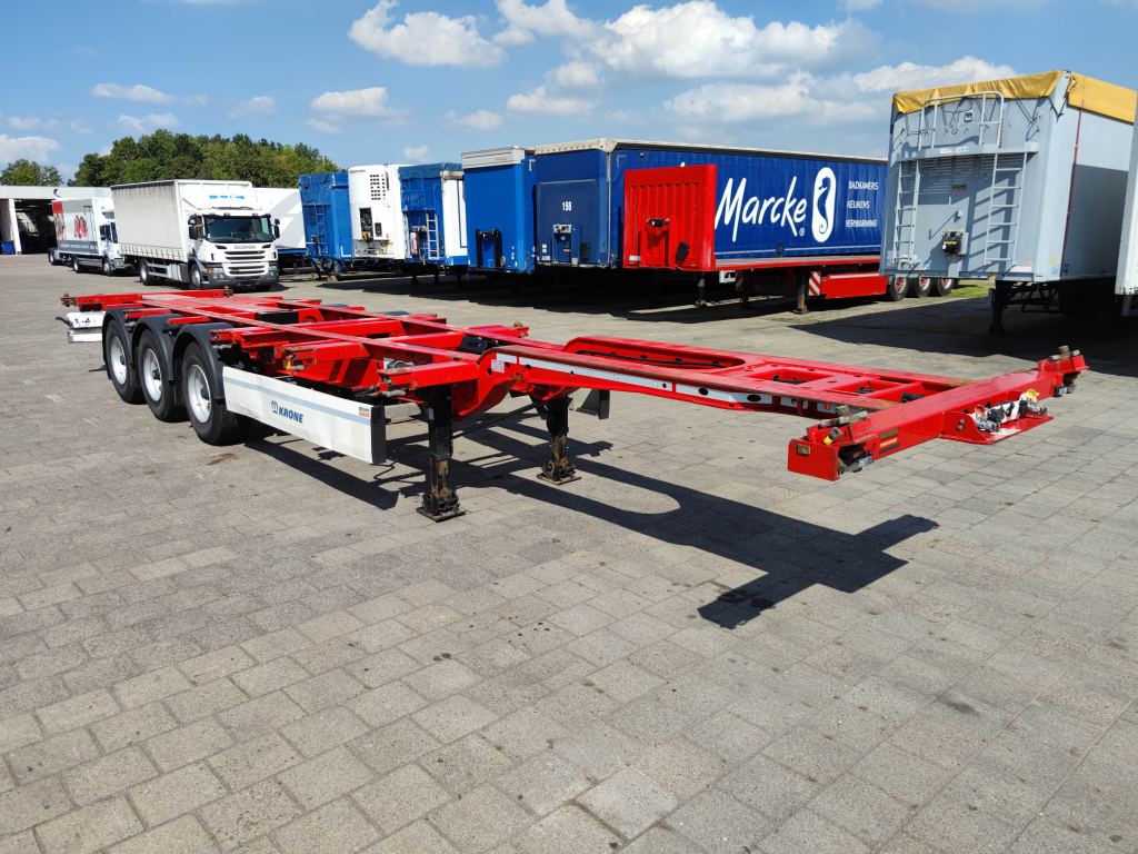 Krone SD 3-Assig ContainerChassis - Achterschuiver - 5000kg - 1x 20FT 2x 20FT 30FT 40FT