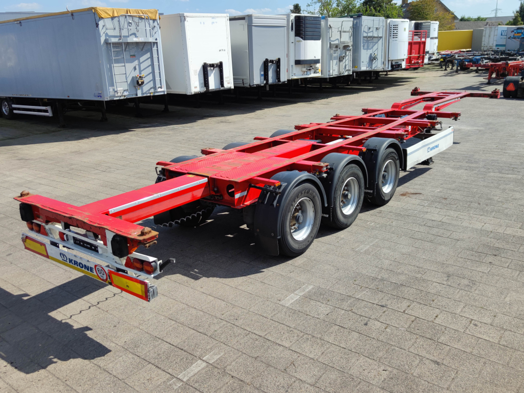 Krone SD 3-Assig ContainerChassis - Achterschuiver - 5000kg - 1x 20FT 2x 20FT 30FT 40FT