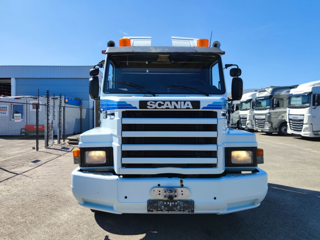 Scania T142e 420 6x4 ChassisCab Retarder - Airco - Full Steel - TOP!