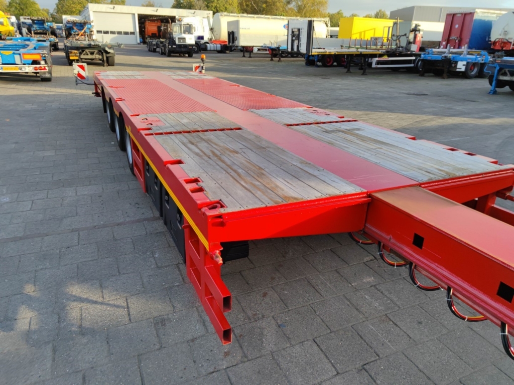 Lintrailers S3A HeavyDuty - Mega - Oprijplaten - Rongen - Twistlocks - 5m Uitschuifbaar - StuurAs - NEWlike