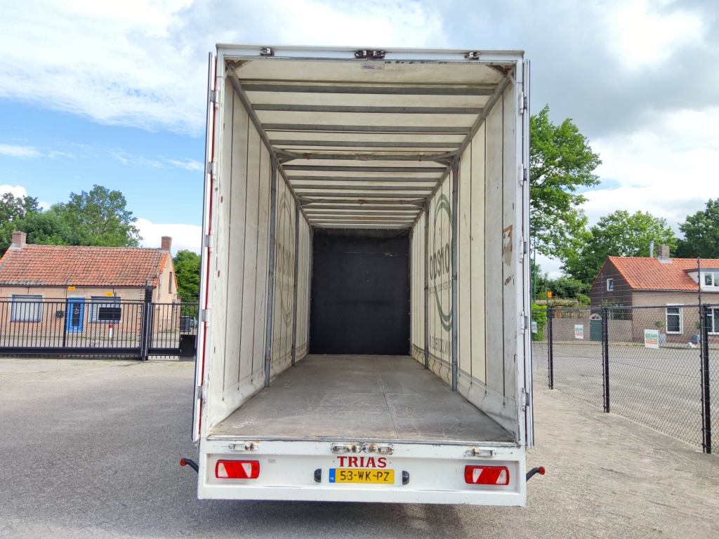 Trias 1 assige Huifzeil trailer - gegalvaniseerd - 2/2023 APK