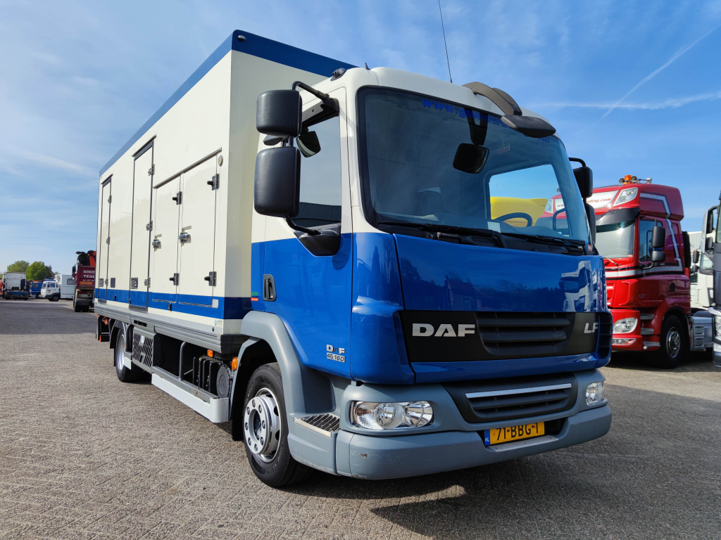 DAF FA LF45.160 4x2 DayCab 12T Euro5 - KoelVriesopbouw CoolCar - ZijDeuren/vakken - Compartimenten 09/2023 APK