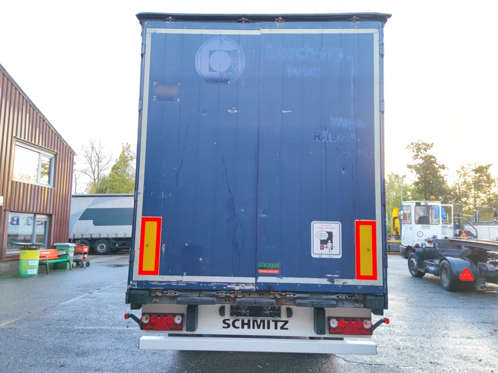 Schmitz Cargobull S01 - SAF - Schijfremmen - LiftAs en StuurAs - Aluminium Zij borden