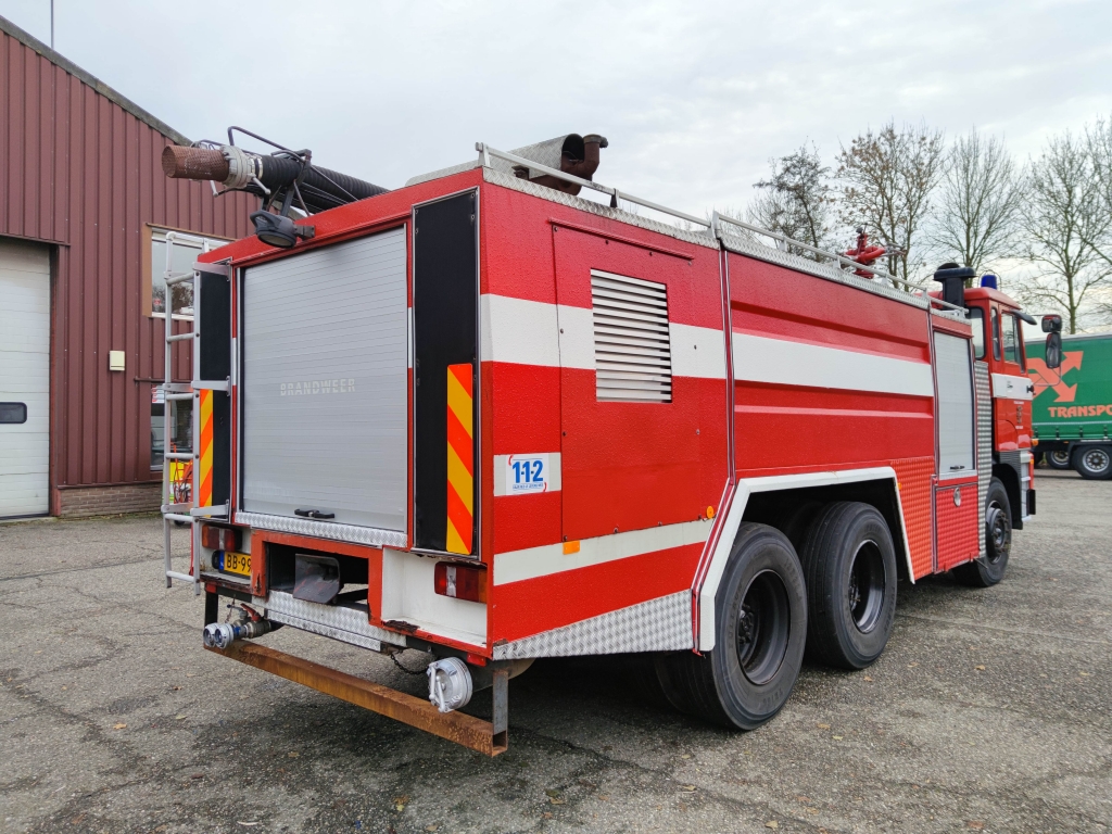 DAF 2800 - 6x4 - FireTruck - 8000L + 800L - WaterCannon - BumperSprayer - Ajax Ziegler